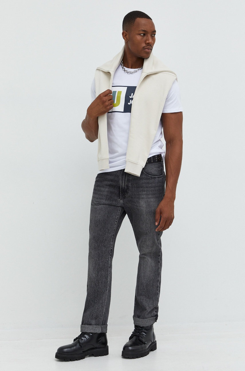 

Кофта Jack & Jones Jorbrink мужская цвет бежевый однотонная