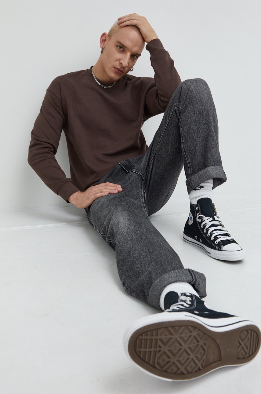 

Кофта Jack & Jones Jorbrink чоловіча колір коричневий однотонна