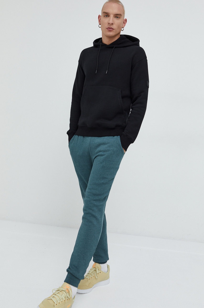 

Кофта Jack & Jones Jcoclassic чоловіча колір чорний однотонна