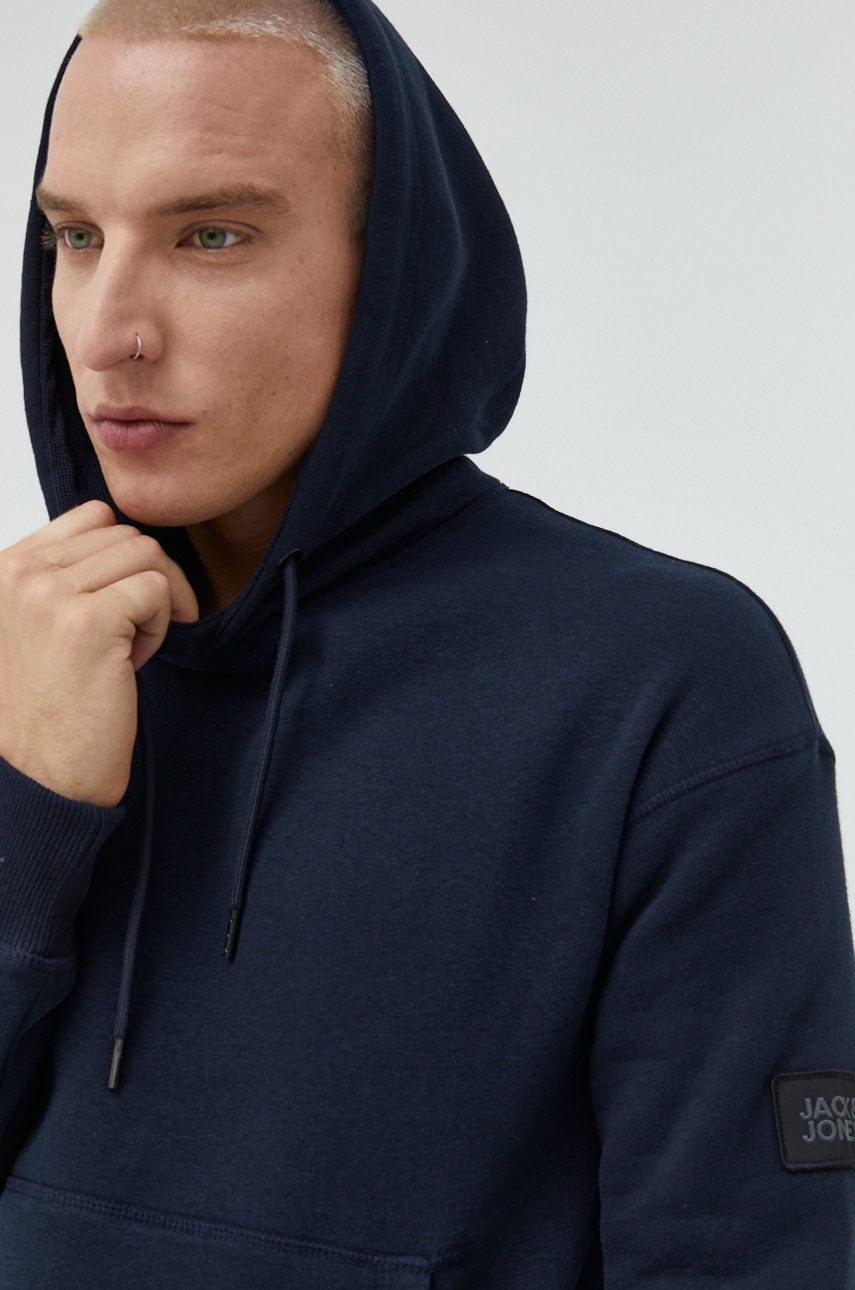 

Кофта Jack & Jones Jcoclassic чоловіча колір синій однотонна