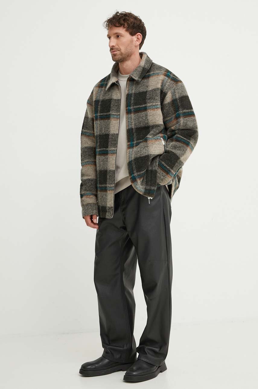 Βαμβακερή μπλούζα Filling Pieces χρώμα: γκρι φωτογραφία