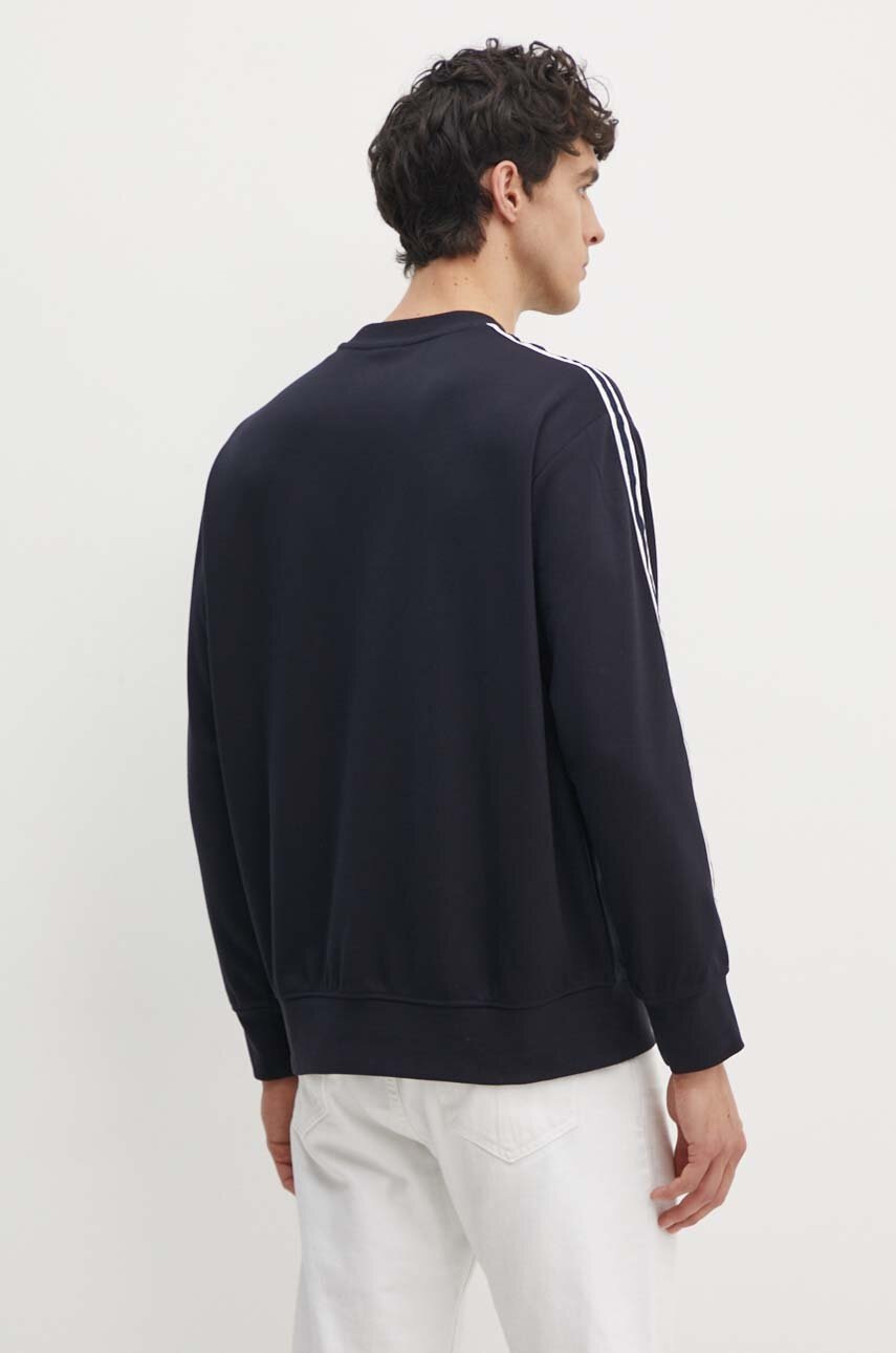 Кофта Armani Exchange чоловіча колір синій з капюшоном з аплікацією 8NZMSG Z9N1Z 