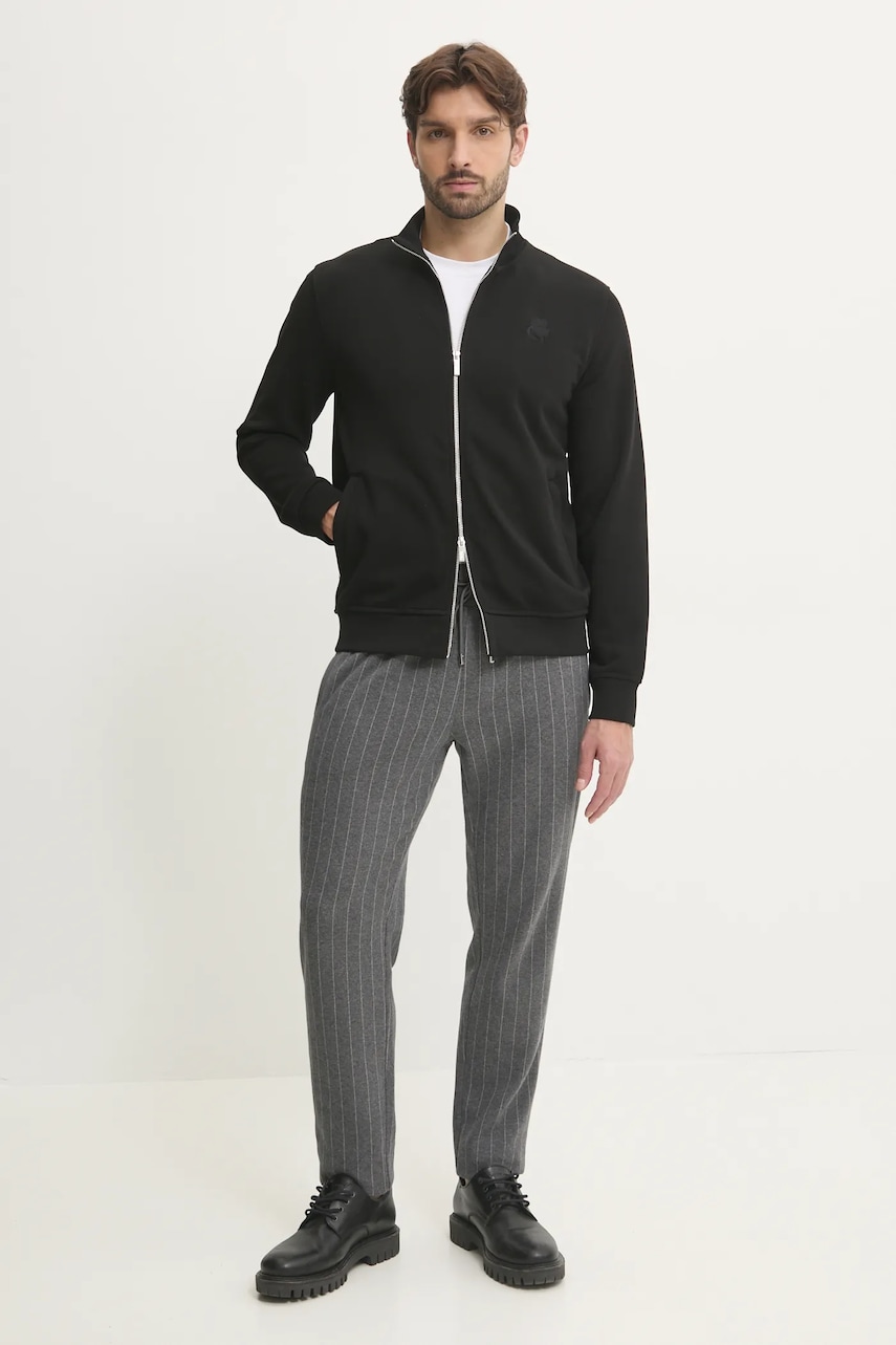 Кофта Karl Lagerfeld мужская цвет чёрный однотонная 500900.705750 Кофта Karl Lagerfeld мужская цвет чёрный однотонная 500900.705750