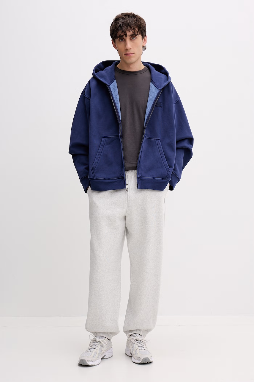 Vans rozepínací mikina s kapucí pánská s bavlnou Premium LX Full Zip