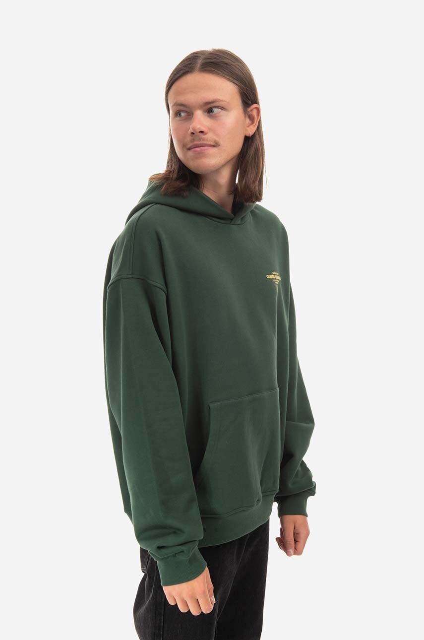 Кофта Guess Originals Go Harper Ls Hoodie колір зелений з капюшоном з принтом M2BQ05.K9YH1-F82E 
