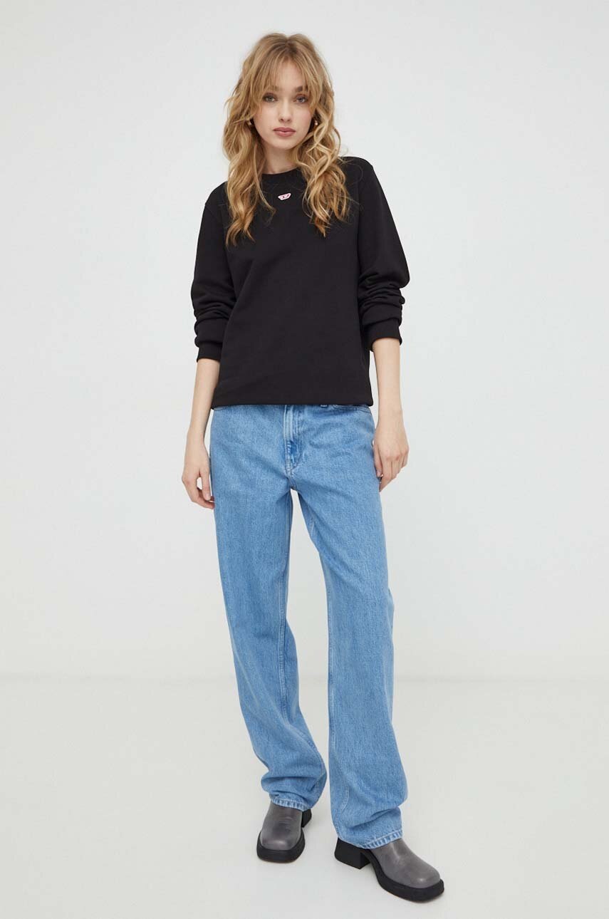 Βαμβακερή μπλούζα Diesel φωτογραφία