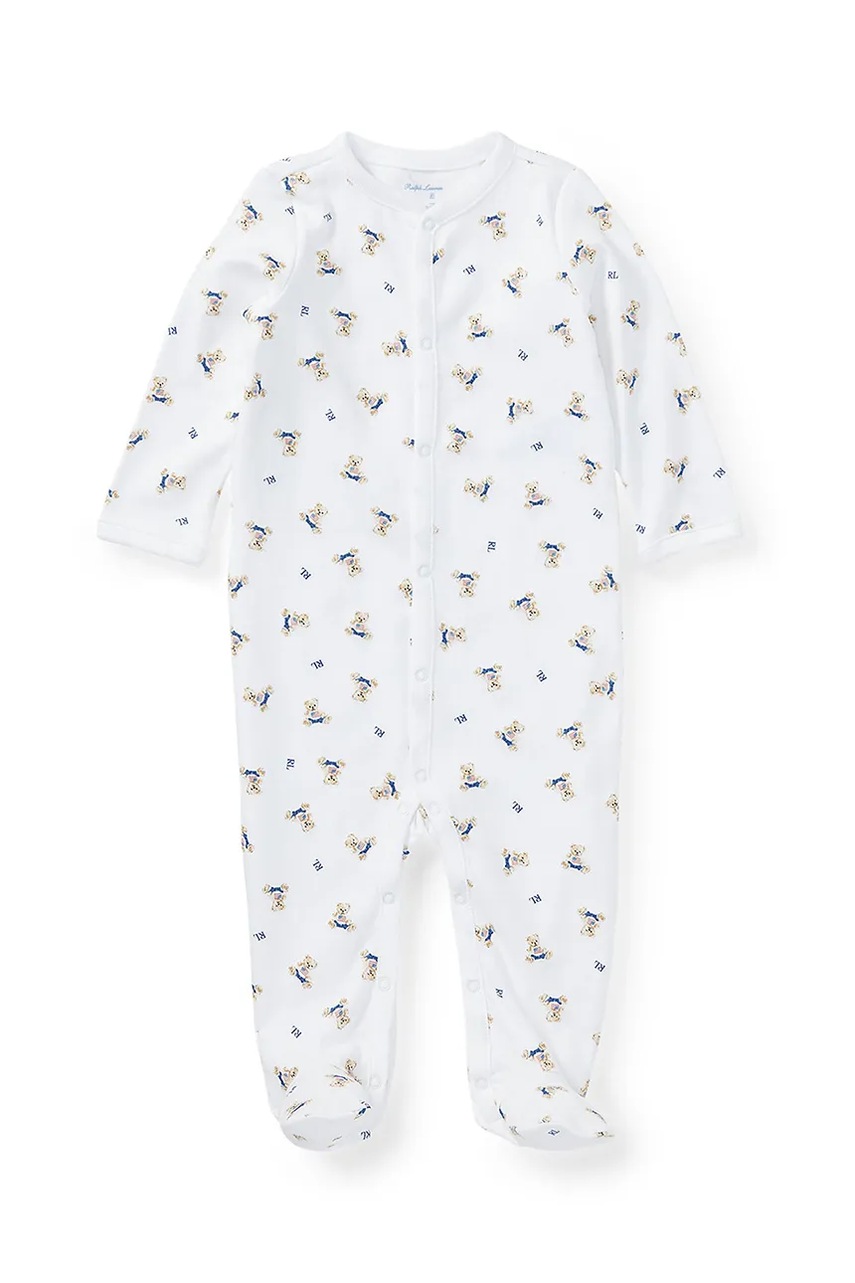 

Бебешки памучни ританки Polo Ralph Lauren 3,20683E+11, Бял