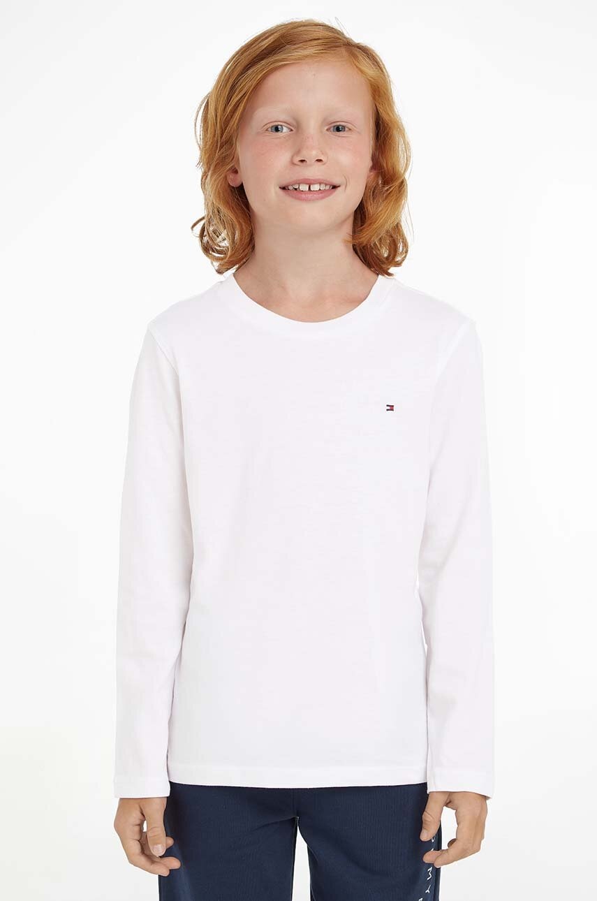 

Tommy Hilfiger - Детска блуза с дълги ръкави 74- cm KB0KB04141, Бял