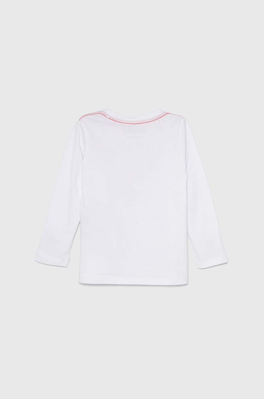 Дитячий бавовняний лонгслів Guess