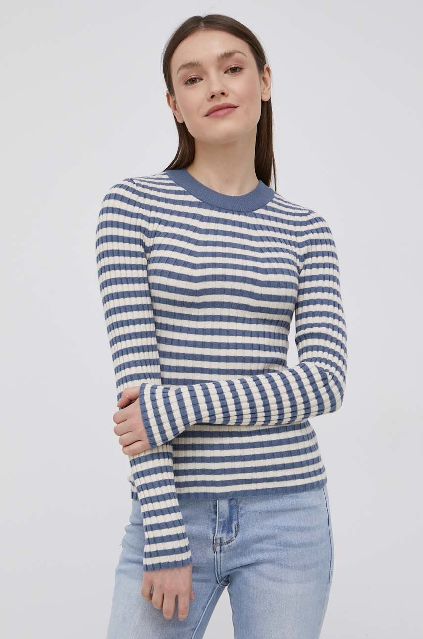 

Пуловер Vero Moda дамски от лека материя, Син