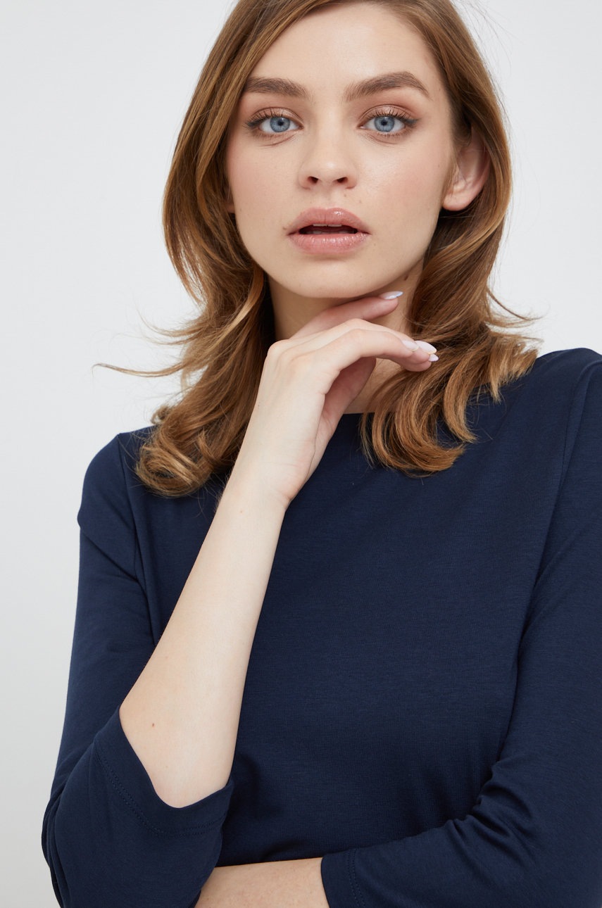 

Блуза с дълги ръкави Vero Moda в тъмносиньо, Тъмносин