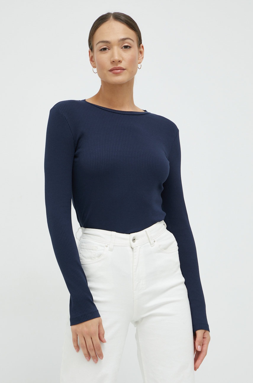 

Блуза с дълги ръкави Vero Moda в тъмносиньо, Тъмносин