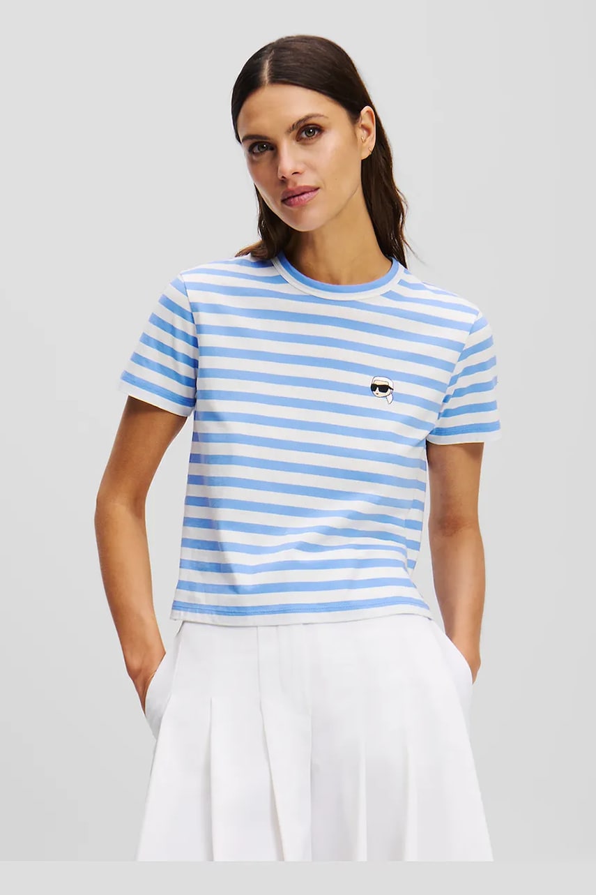 Karl Lagerfeld tricou din bumbac femei, A1W17099