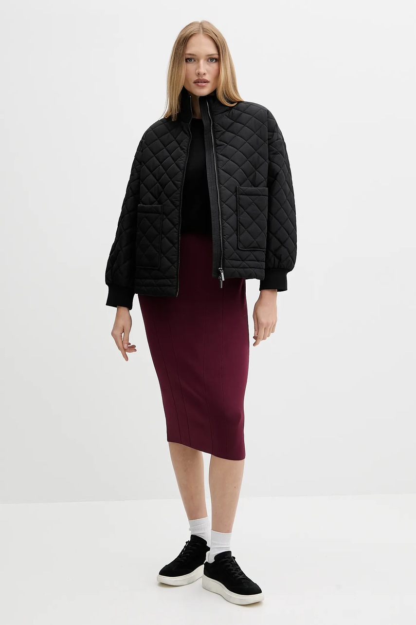 Хлопковый лонгслив Armani Exchange цвет чёрный XW001450 AF10356