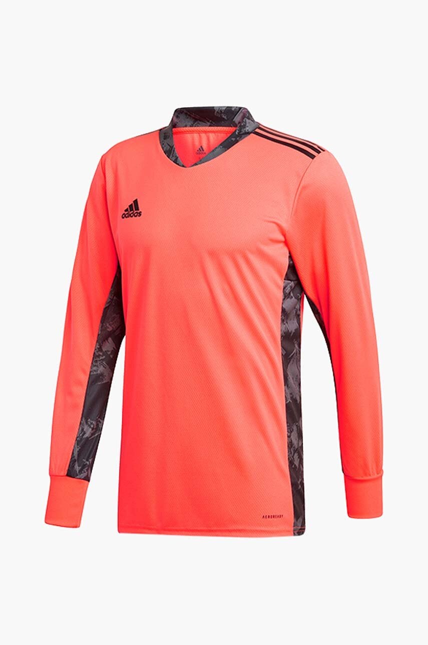 

Детский лонгслив adidas Adipro 20 GK цвет оранжевый узорный