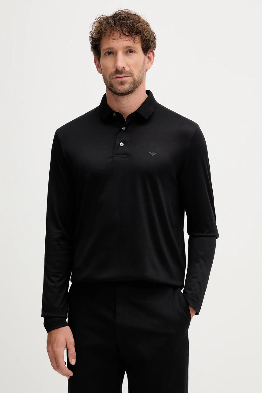 Levně Emporio Armani tričko s dlouhým rukávem