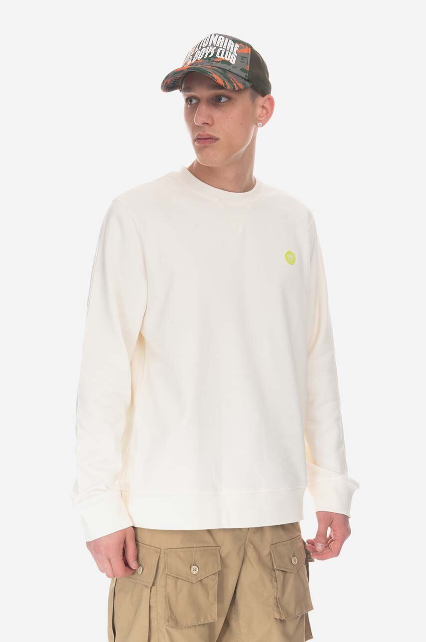 E-shop Bavlněná mikina Wood Wood Tye Sweatshirt 10255604-2424 OFF WHITE béžová barva, melanžová