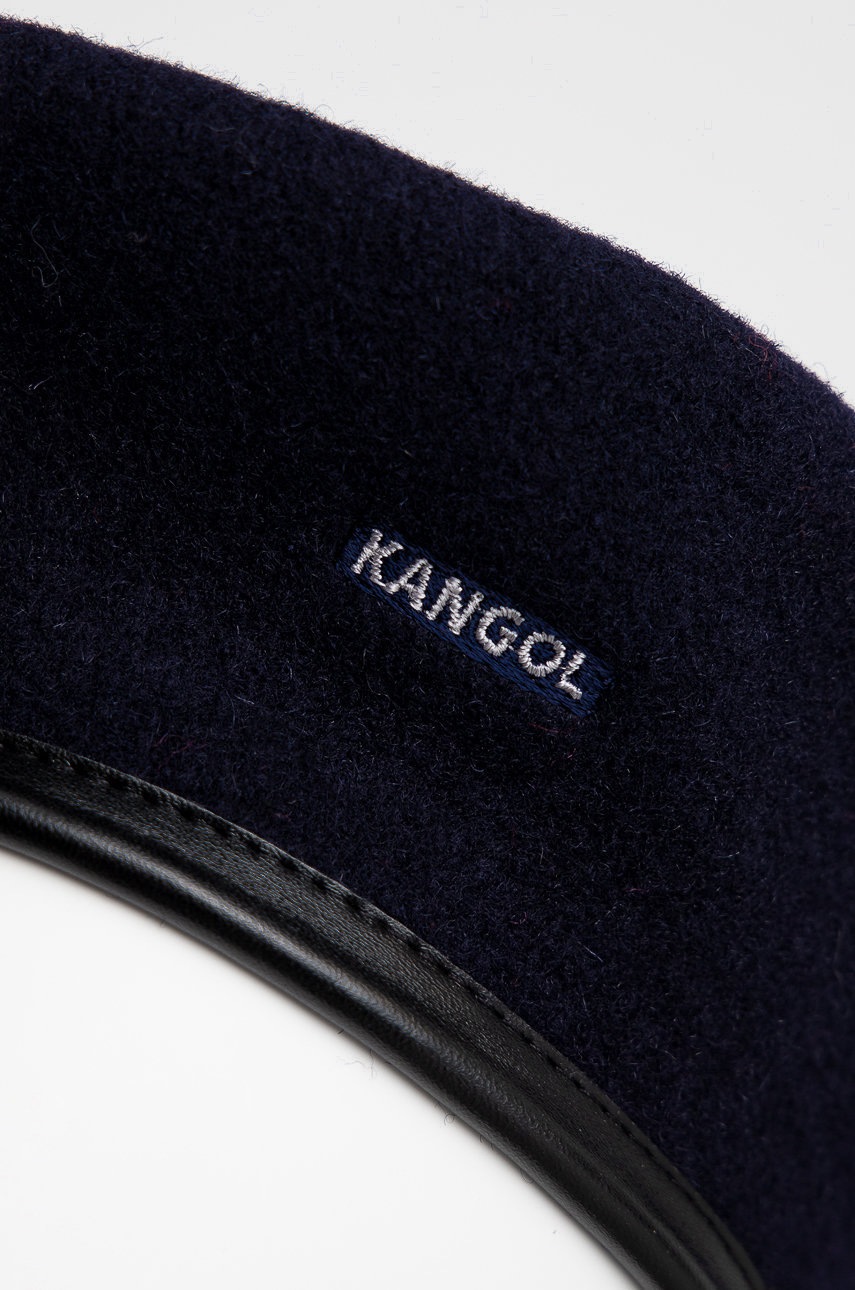

Шерстяной берет Kangol цвет синий шерсть