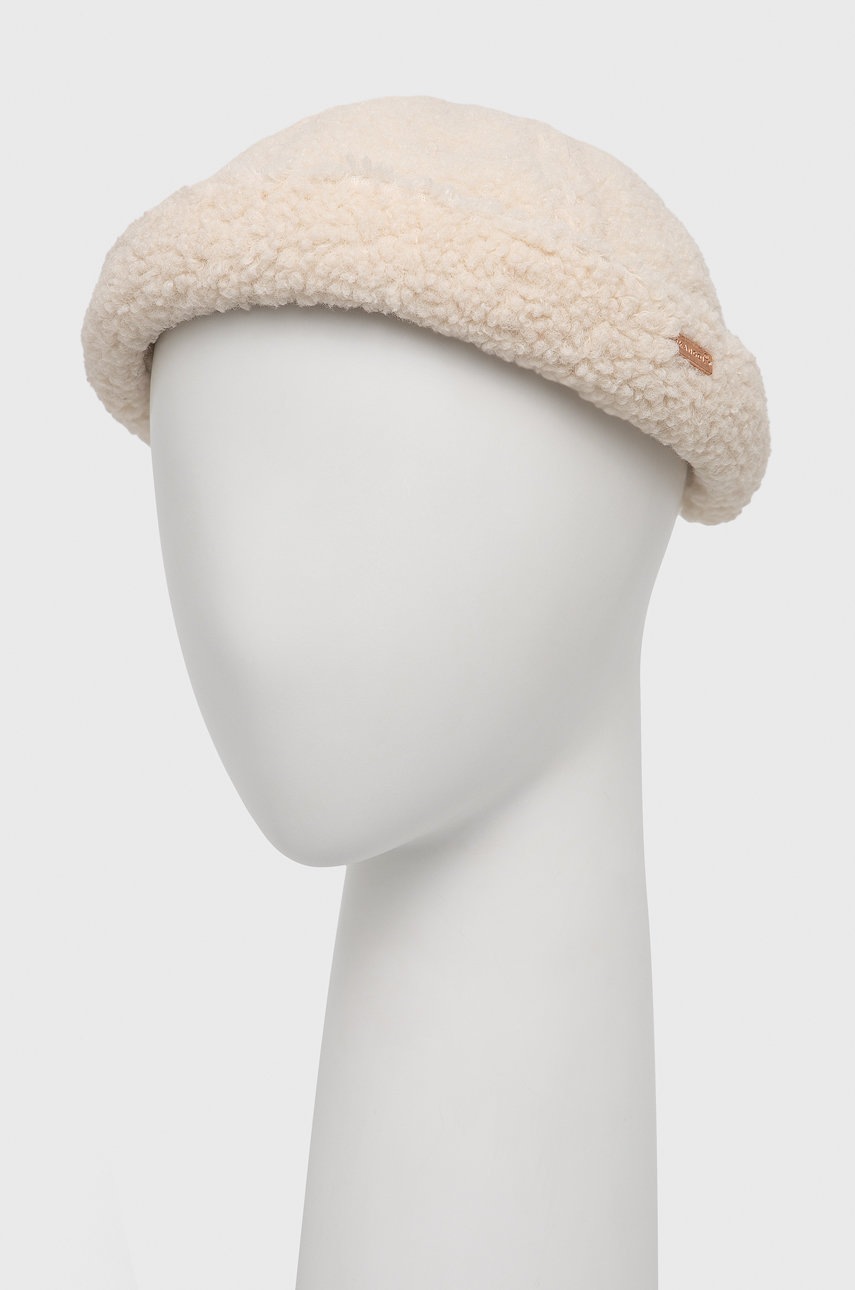 

Шапка Kangol колір кремовий з тонкого трикотажу