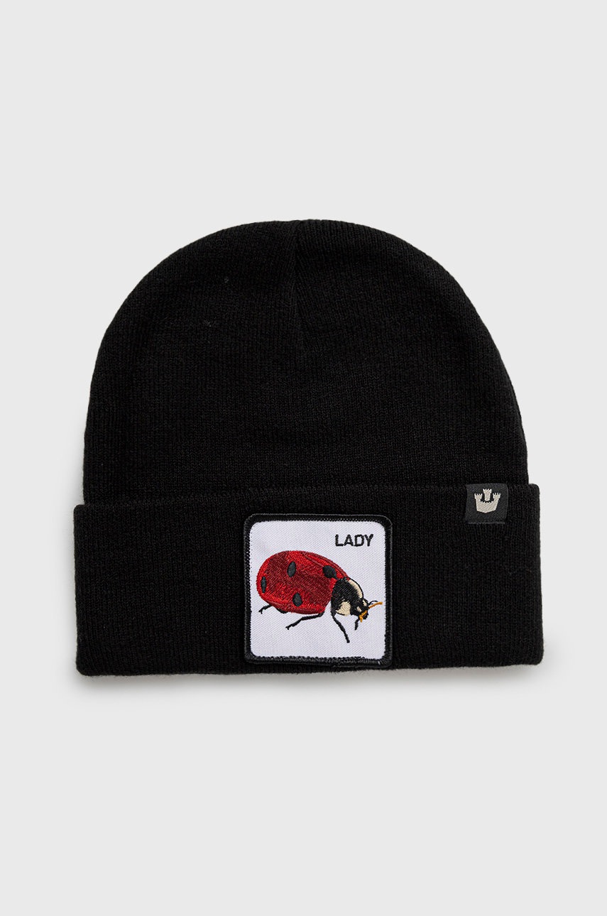 

Шапка Goorin Bros в черно, Черен