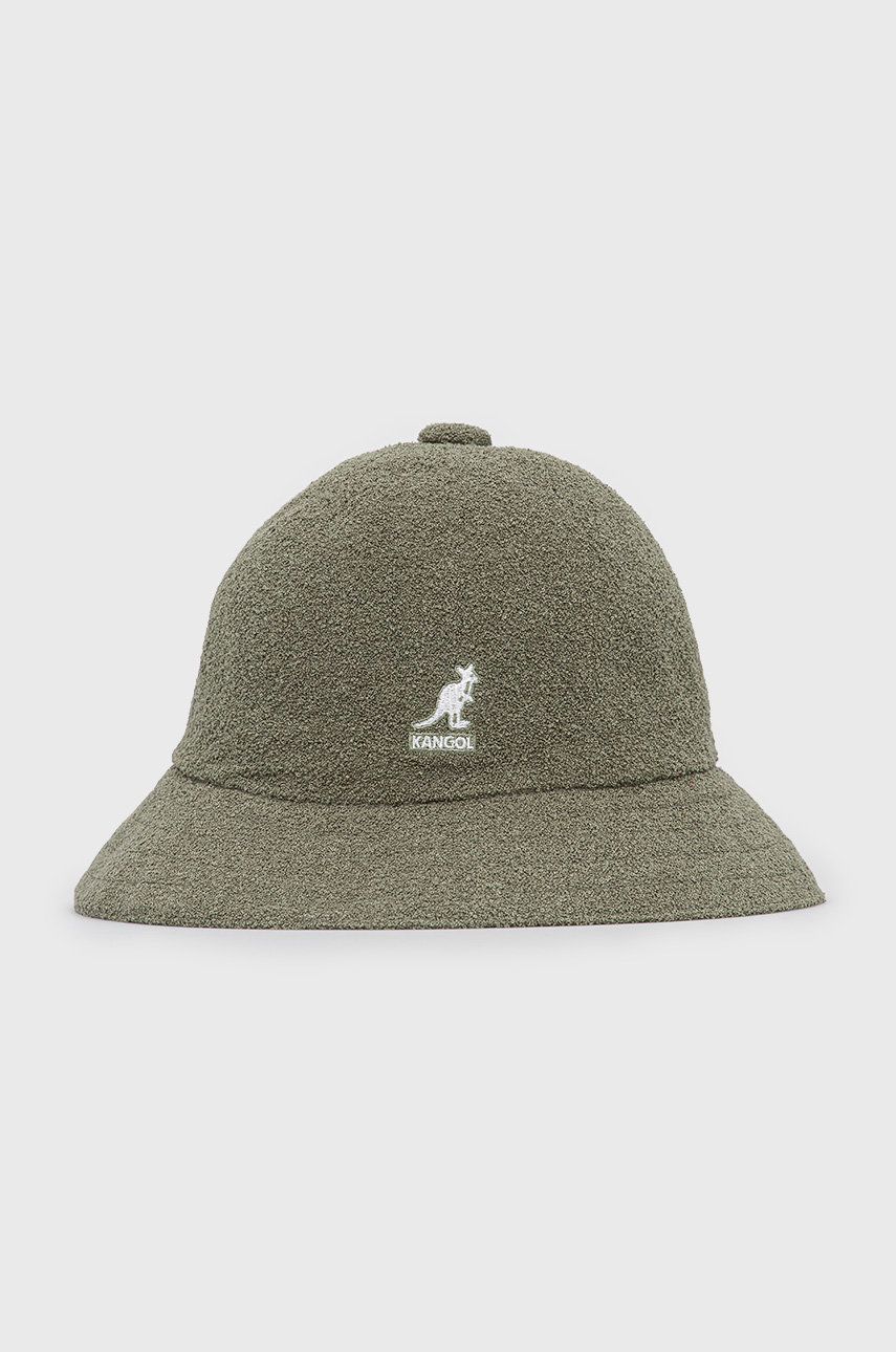 Kangol Pălărie Culoarea Verde 0397BC.OG349-OG349