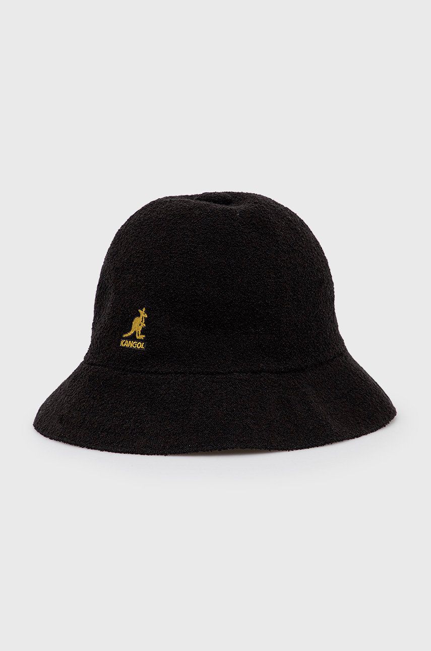 Kangol Pălărie Culoarea Negru 0397BC.BG991-BG991