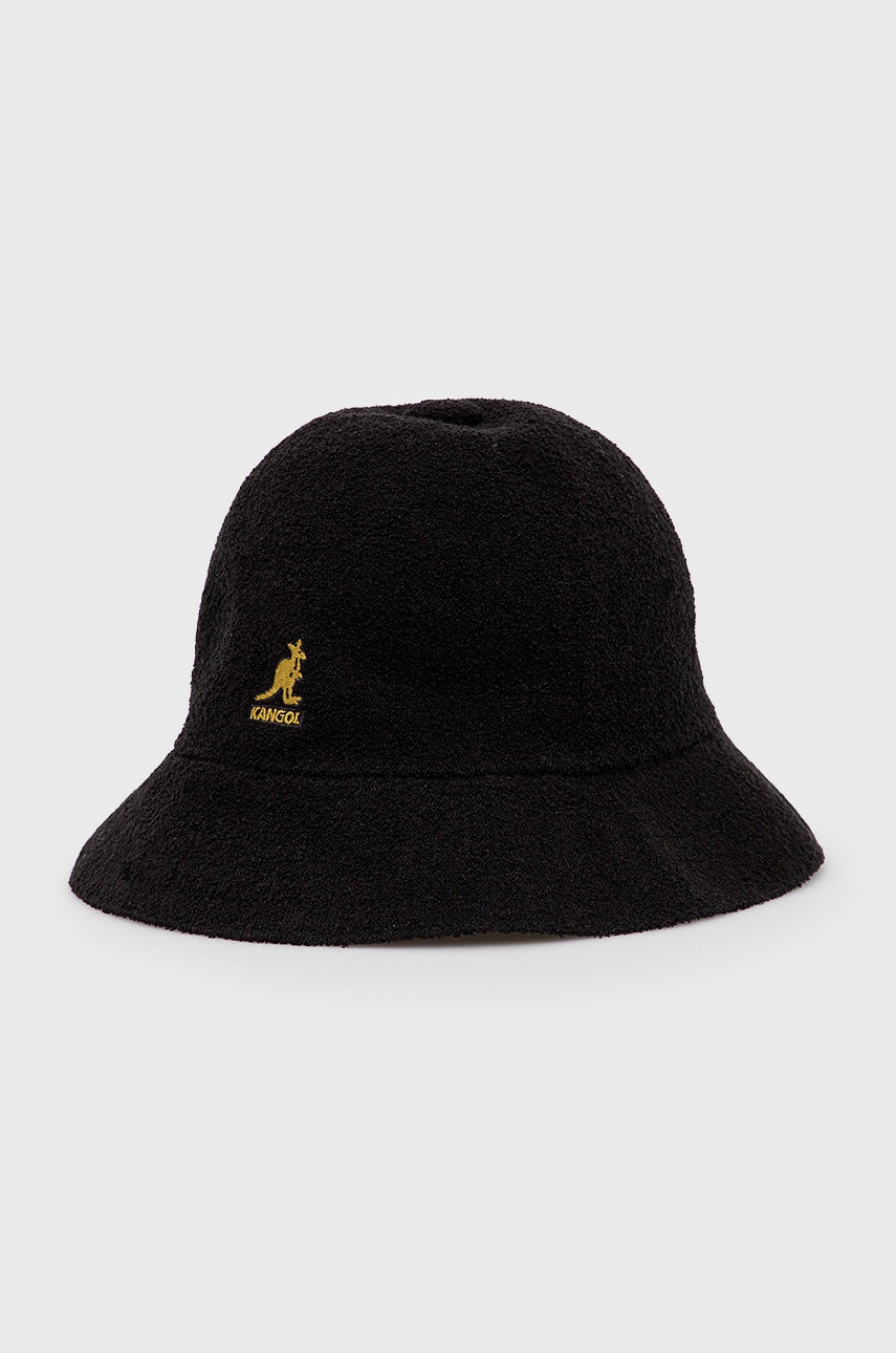 Kangol kapelusz kolor czarny 0397BC.BG991-BG991