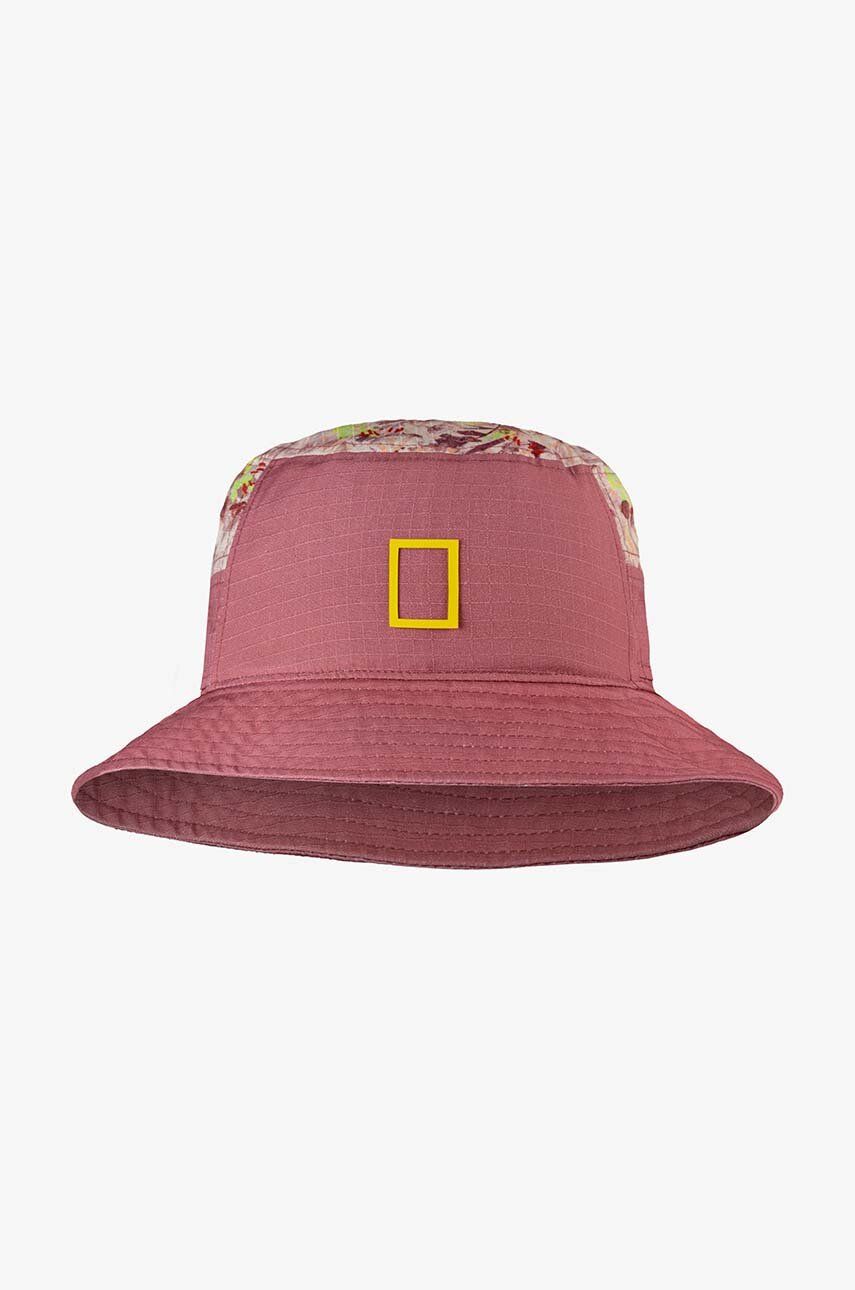 Buff Pălărie Din Bumbac Pentru Copii Culoarea Roz, Bumbac