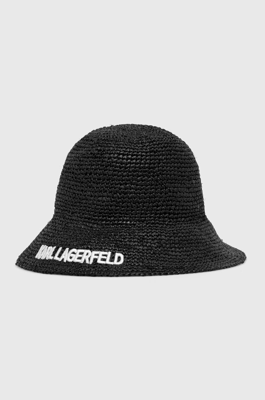 

Капелюх Karl Lagerfeld колір чорний