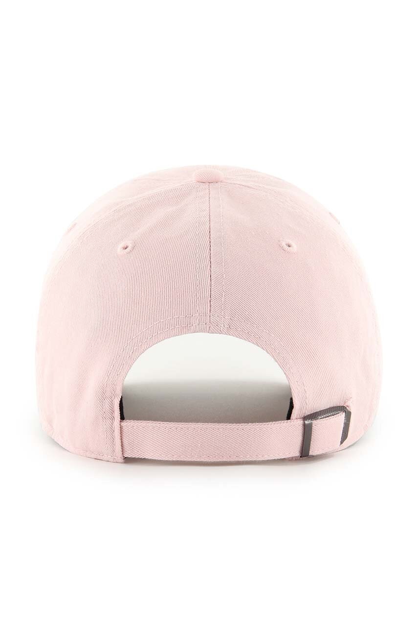 Καπέλο 47 brand MLB New York Yankees χρώμα: ροζ, B-BSRNR17GWS-PK φωτογραφία