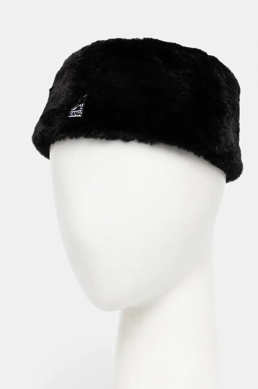 

Шапка Kangol FAUX FUR TOPPER в черно K5419.BS002, Черен