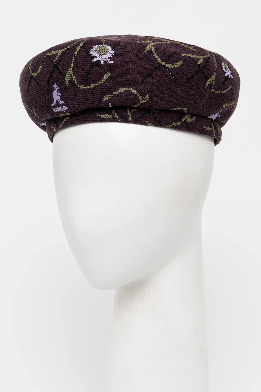 Kangol o bereta din amestec de lana TAPESTRY JAX culoarea bordo, K3712.DF554 Kangol o bereta din amestec de lana TAPESTRY JAX culoarea bordo, K3712.DF554