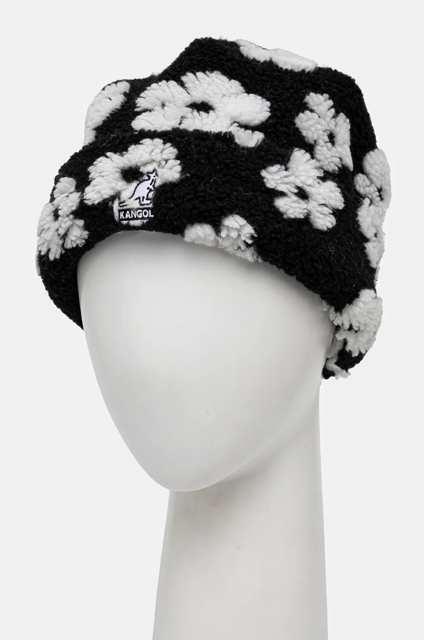 

Шапка Kangol FLORAL FLEECE в черно от плътен трикотаж K5421.BW016, Черен