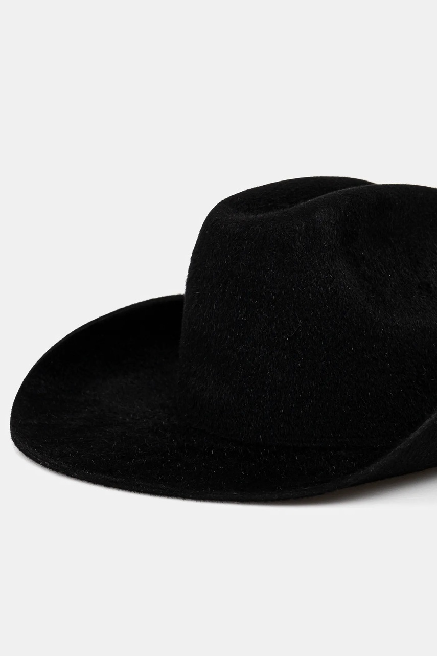 Καπέλο Ruslan Baginskiy χρώμα: μαύρο, CWB033-F-WRB φωτογραφία