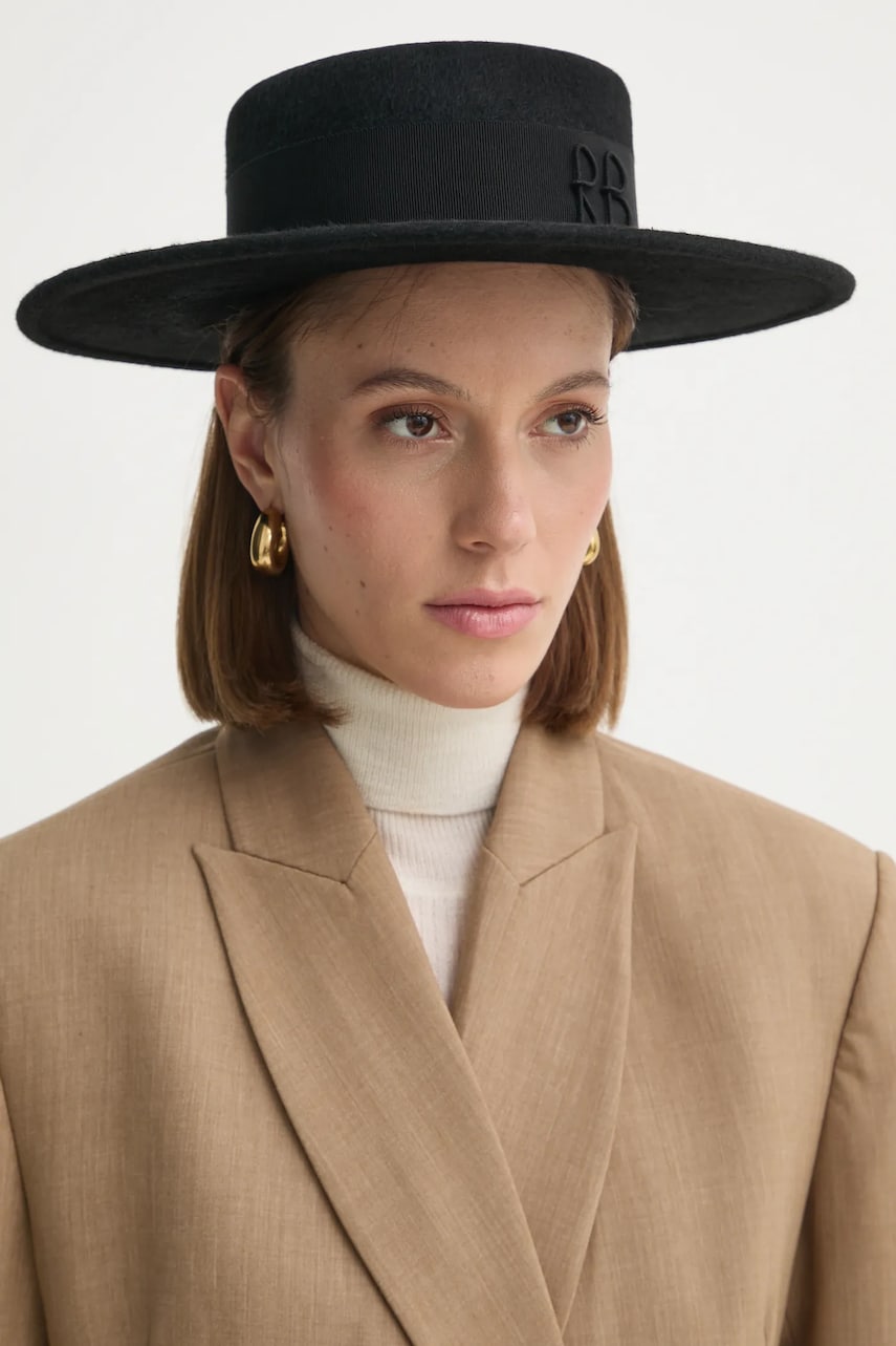 Ruslan Baginskiy palarie culoarea negru, CNT033-F Ruslan Baginskiy palarie culoarea negru, CNT033-F