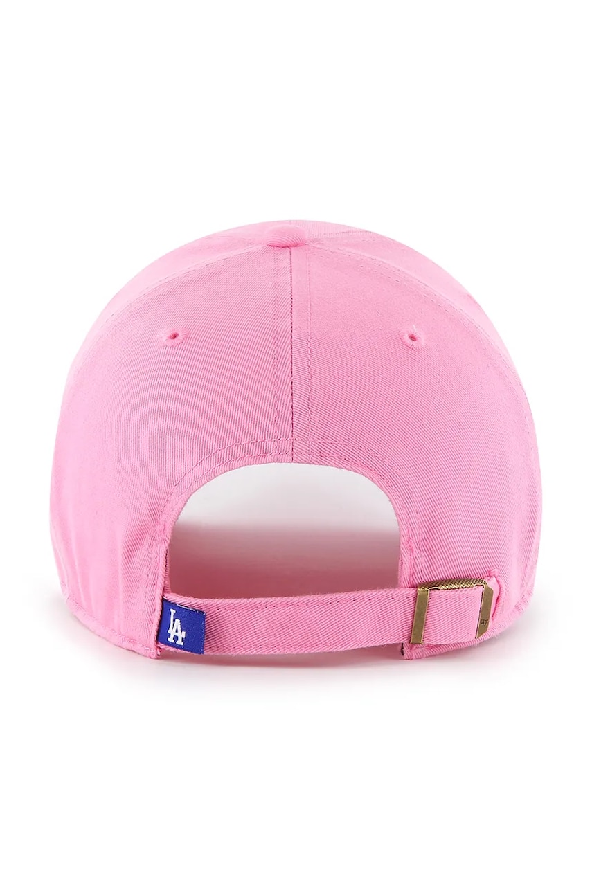 Кепка 47 brand MLB Los Angeles Dodgers цвет розовый однотонная B-RGW12GWS-RSA Кепка 47 brand MLB Los Angeles Dodgers цвет розовый однотонная B-RGW12GWS-RSA