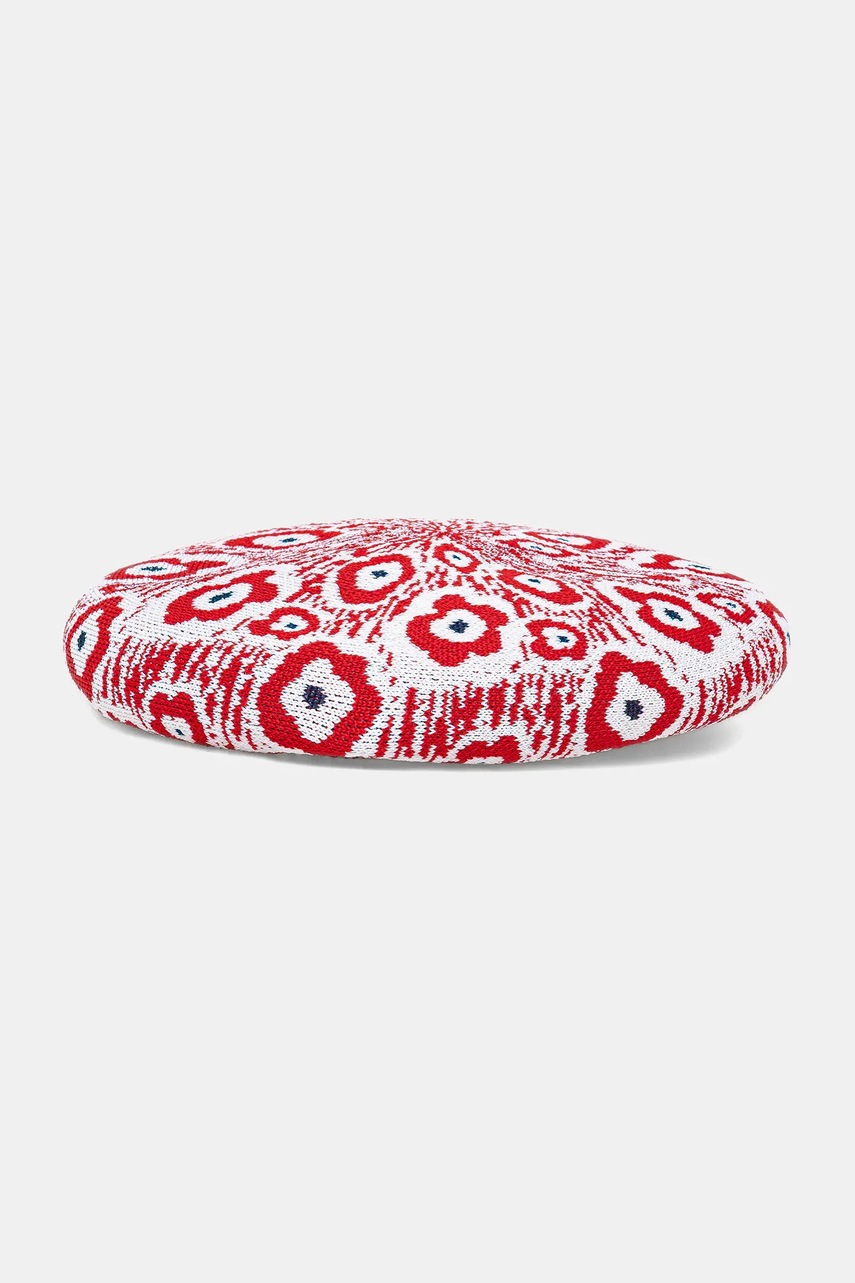 Kangol beretă RETRO FLOWER culoarea rosu, K3750.RD608