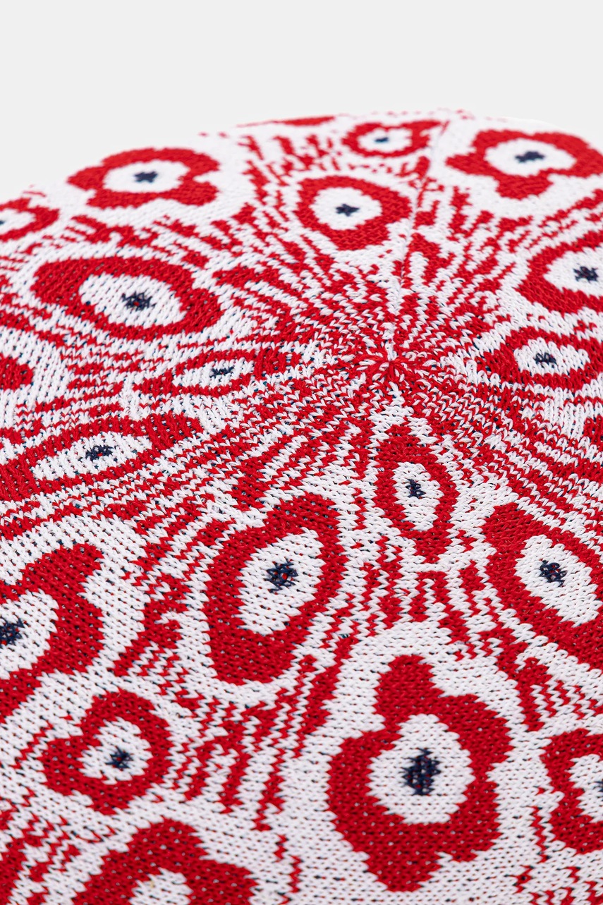 Μπερές Kangol RETRO FLOWER χρώμα: κόκκινο, K3750.RD608 φωτογραφία