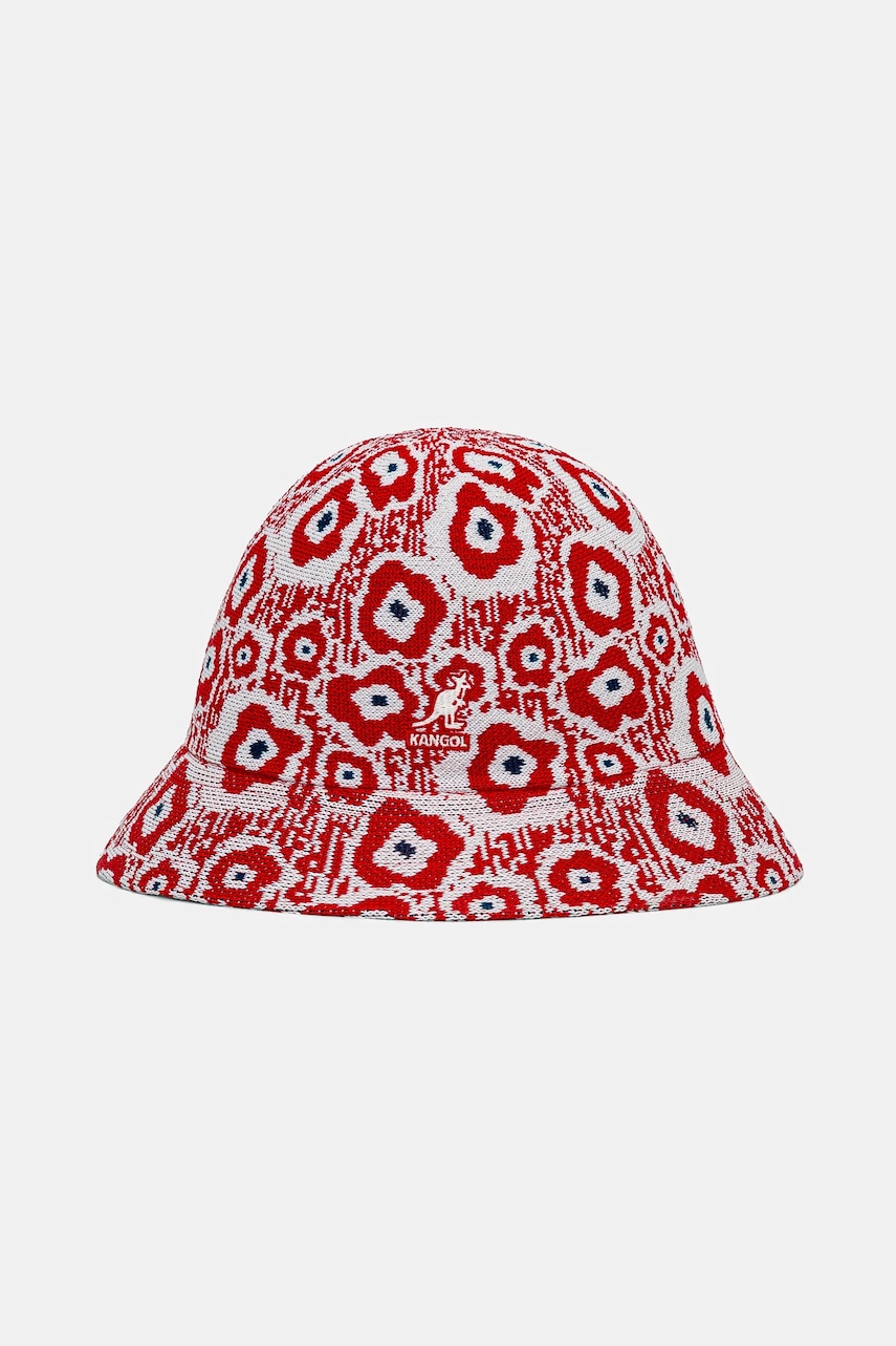 Kangol pălărie RETRO FLOWER culoarea rosu, K3751.RD608