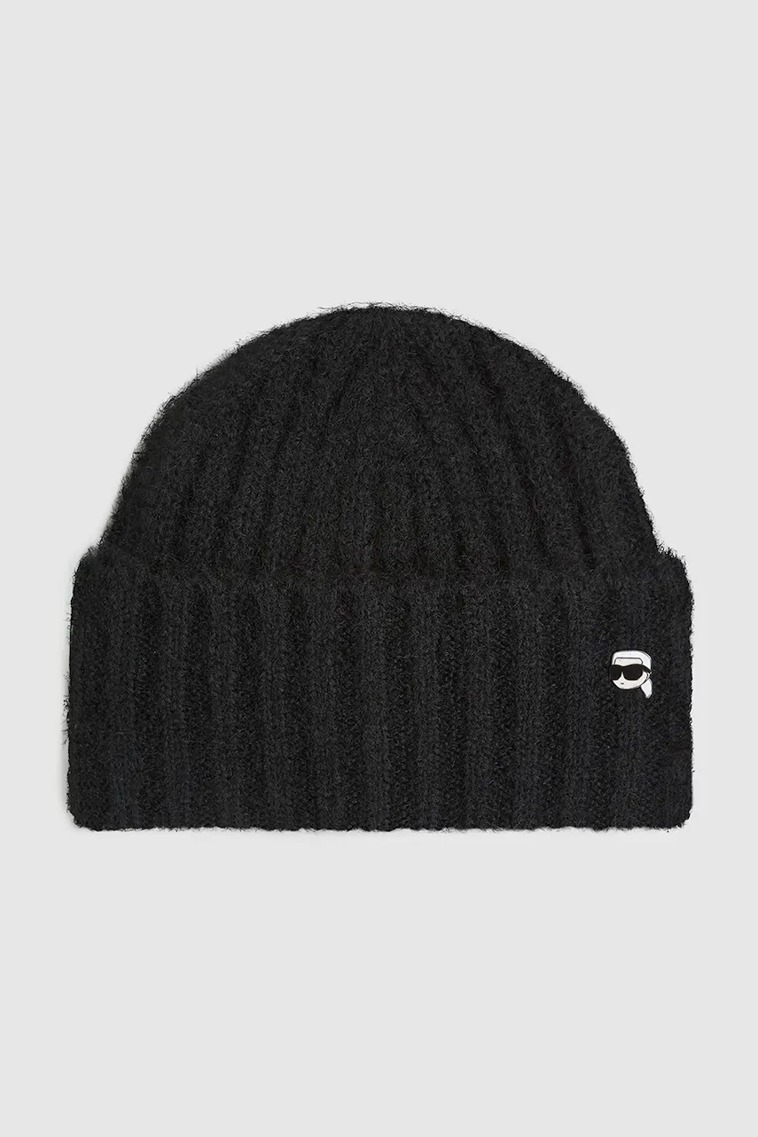 Karl Lagerfeld căciulă culoarea negru, A4W33108