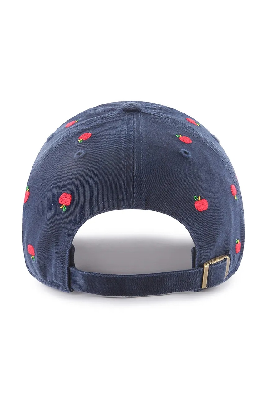 Хлопковая кепка 47 brand MLB New York Yankees цвет синий B-CNFTI17GWS-NYD