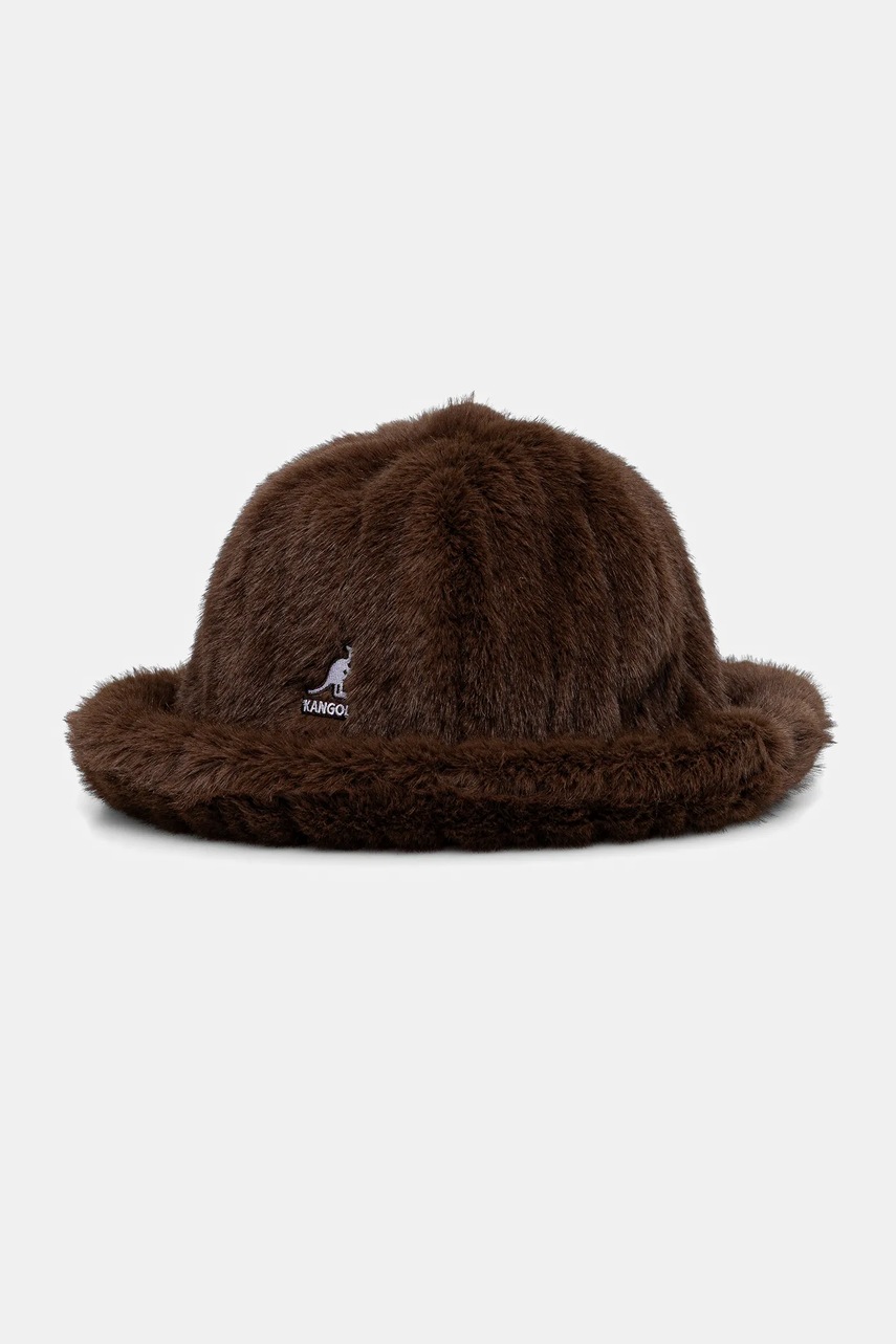 Levně Klobouk Kangol FAUX FUR CASUAL hnědá barva, K4190ST.BD204