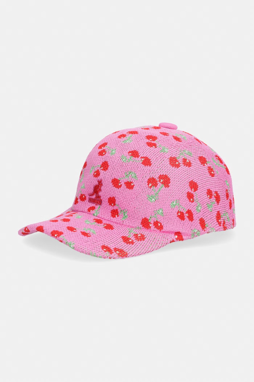 Kangol καπέλο με γείσο γυναικείο TROPIC CHERRY SPACECAP K3820.BF692