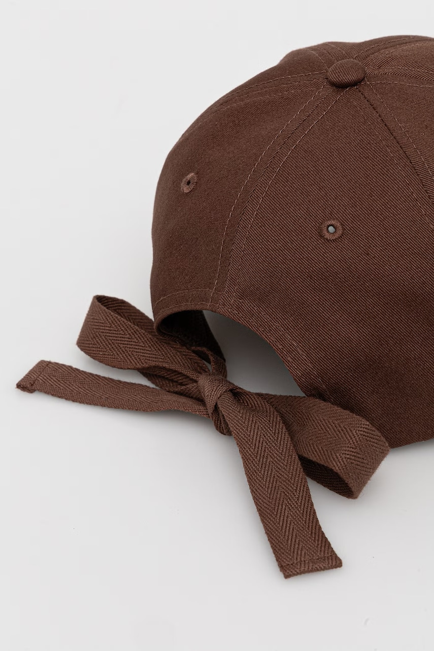 Kangol čiapka so šiltom dámska bavlnená DEMURE LOGO BB