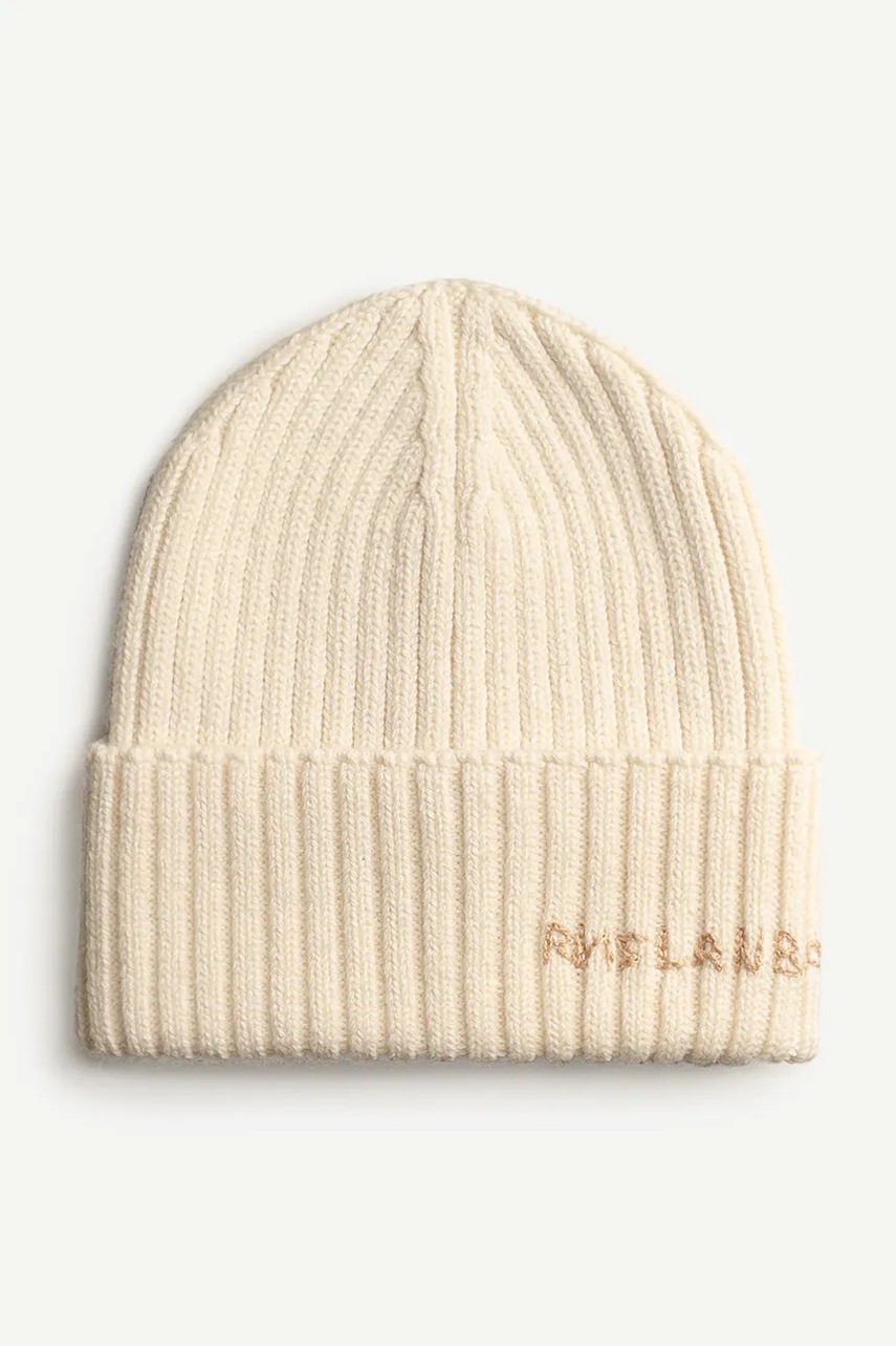 RUSLAN BAGINSKIY  шапка beanie дамска от вълнена материя