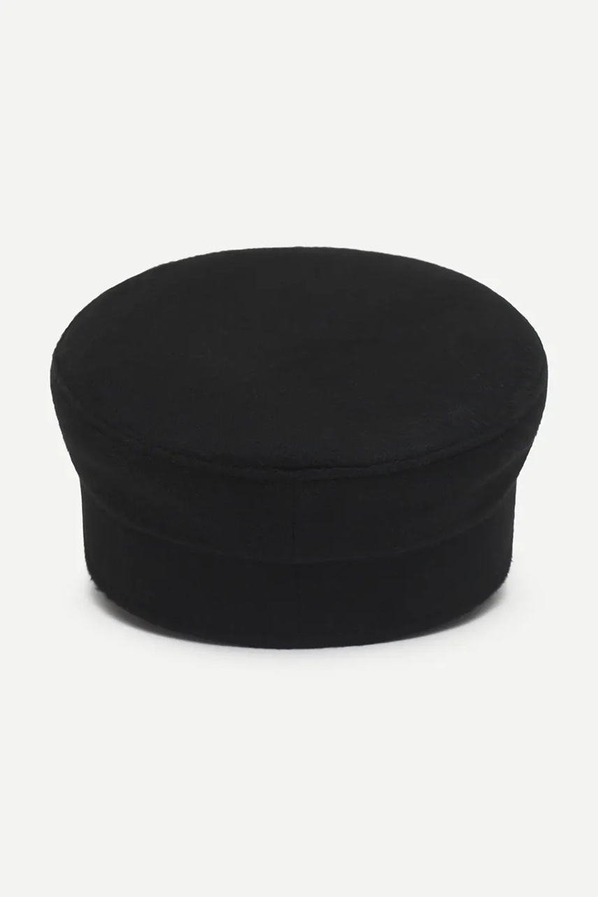 RUSLAN BAGINSKIY RUSLAN BAGINSKIY κασκέτο γυναικείο μάλλινο Safety-pin Baker Boy Cap - 4