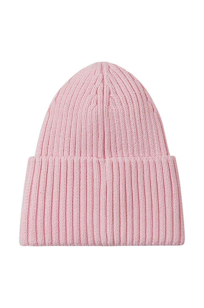Детская хлопковая шапка Reima Hattara цвет розовый хлопковая 5300057B