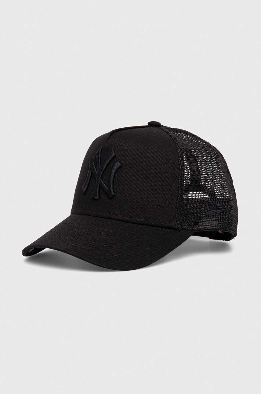 New Era șapcă de baseball pentru copii culoarea negru, cu imprimeu