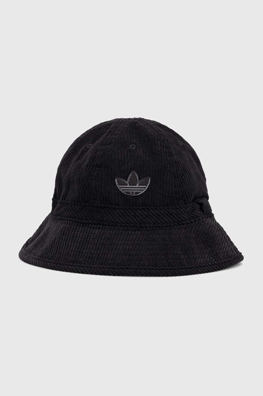 

Детска капела adidas Originals в черно, Черен