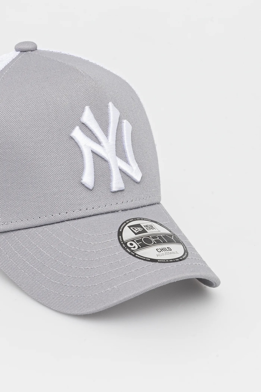 Кепка New Era NEW YORK YANKEES колір сірий з аплікацією 12745565
